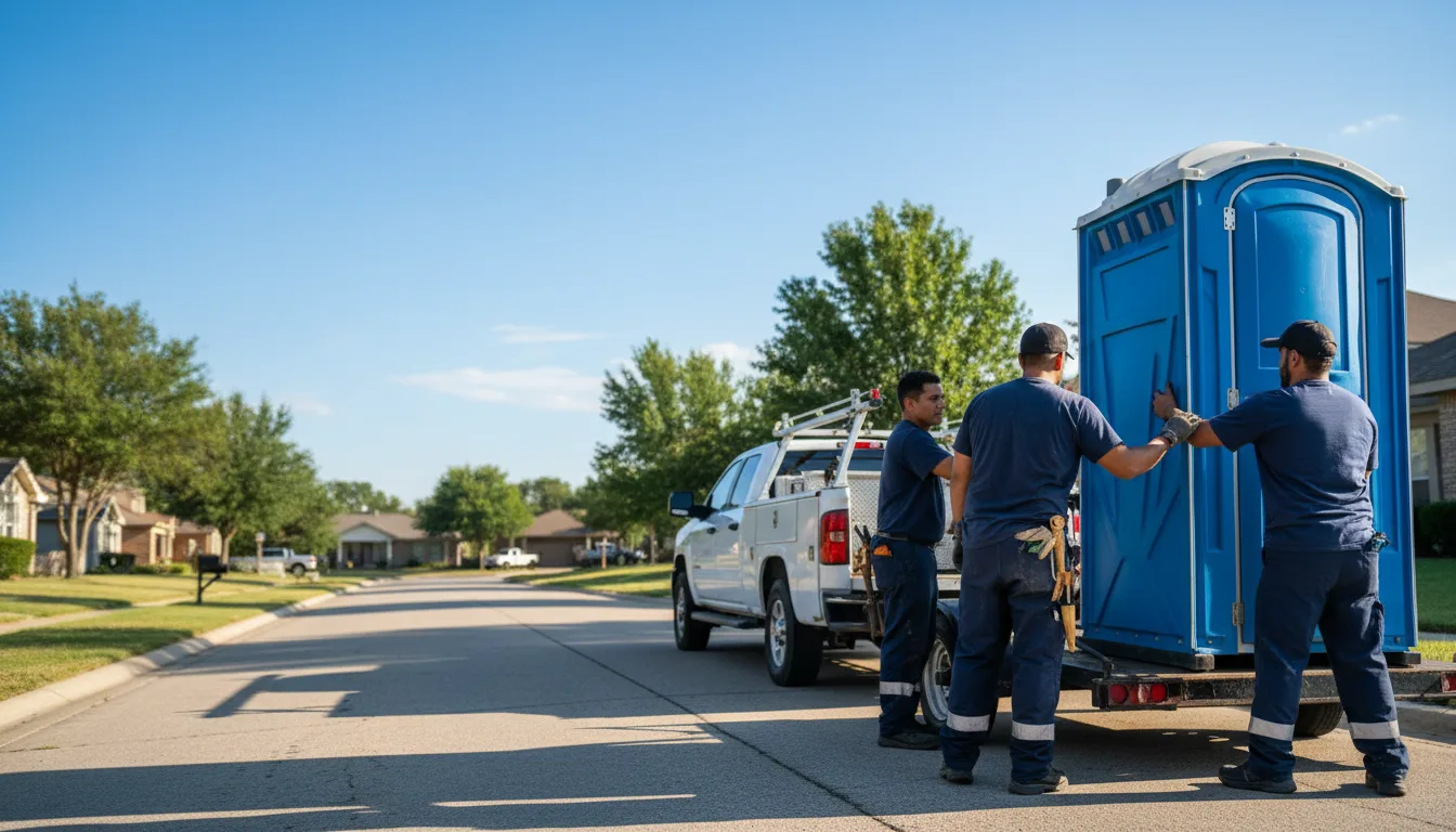 Portable Toilet Rental in Camargo, OK near me